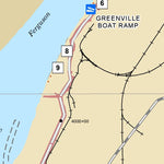 US Army Corps of Engineers Lower Mississippi Chart 41 - River Mile 545.5 to 535.7 digital map