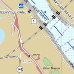 US Army Corps of Engineers Lower Mississippi Chart 42 - River Mile 539.6 to 527.8 digital map
