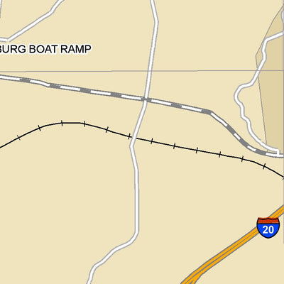 US Army Corps of Engineers Lower Mississippi Chart 52 - River Mile 439.7 to 432.9 digital map