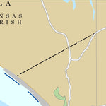US Army Corps of Engineers Lower Mississippi Chart 55 - River Mile 420.1 406.7 digital map