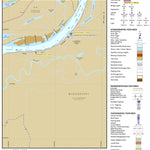 US Army Corps of Engineers Lower Mississippi Chart 56 - River Mile 407.1 to 400.4 digital map