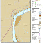 US Army Corps of Engineers Lower Mississippi Chart 61 - River Mile 360.7 to 351.1 digital map