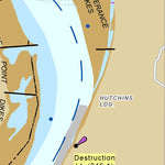US Army Corps of Engineers Lower Mississippi Chart 62 - River Mile 352.6 to 341.0 digital map