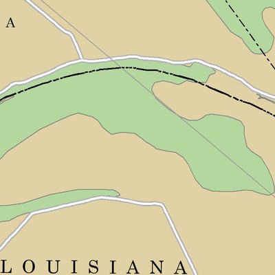 US Army Corps of Engineers Lower Mississippi Chart 66 - Old River Mile 0 to 11.0 digital map