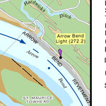 US Army Corps of Engineers Lower Mississippi Chart 70 - River Mile 284.6 to 270.8 digital map