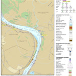 US Army Corps of Engineers Lower Mississippi Chart 71 - River Mile 270.8 to 259.6 digital map