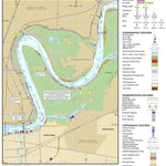 US Army Corps of Engineers Lower Mississippi Chart 73 - River Mile 250.4 to 232.7 digital map