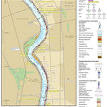 US Army Corps of Engineers Lower Mississippi Chart 80 - River Mile 148.0 to 137.1 digital map