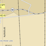 US Army Corps of Engineers Lower Mississippi Chart 80 - River Mile 148.0 to 137.1 digital map