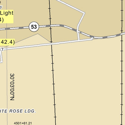 US Army Corps of Engineers Lower Mississippi Chart 80 - River Mile 148.0 to 137.1 digital map