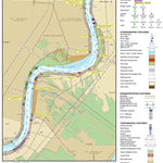 US Army Corps of Engineers Lower Mississippi Chart 81 - River Mile 137.1 to 124.4 digital map