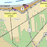 US Army Corps of Engineers Lower Mississippi Chart 81 - River Mile 137.1 to 124.4 digital map