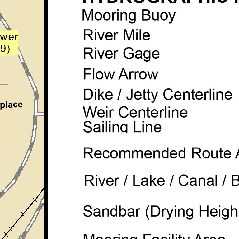 Lower Mississippi River Mile Marker Map