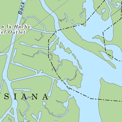US Army Corps of Engineers Lower Mississippi Chart 90 - River Mile 46.4 to 36.6 digital map