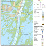 US Army Corps of Engineers Lower Mississippi Chart 93 - River Mile 13.9 to 4.1 digital map