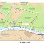 US Army Corps of Engineers Lower Missouri, River Mile 172.9 to 177.6 digital map