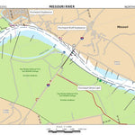 US Army Corps of Engineers Lower Missouri, River Mile 182.6 to 188 digital map