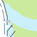 US Army Corps of Engineers Lower Missouri, River Mile 213.1 to 220.6 digital map