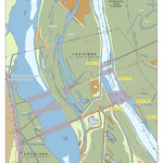 US Army Corps of Engineers - New Orleans Chart 27 - Atchafalaya Basin Main Channel River Miles 105.5 to 110.6 digital map
