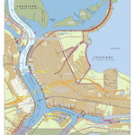 US Army Corps of Engineers - New Orleans Chart 35 - Berwick Bay & G.I.W.W. River Miles 117.0 to 123.2 digital map