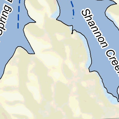 US Army Corps of Engineers Tennessee River Chart 10 - Lick Creek digital map