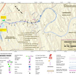 US Army Corps of Engineers Tennessee River Chart 104 - Hiwassee River; South Mouse Creek digital map