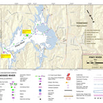 US Army Corps of Engineers Tennessee River Chart 105 - Piney River digital map