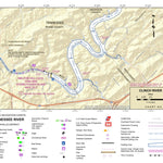 US Army Corps of Engineers Tennessee River Chart 109 - Clinch River; Melton Hill Dam digital map