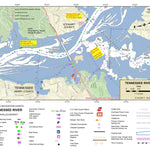 US Army Corps of Engineers Tennessee River Chart 11 - Danville, TN digital map