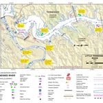 US Army Corps of Engineers Tennessee River Chart 113 - Tellico Dam digital map