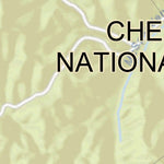 US Army Corps of Engineers Tennessee River Chart 116 - Chilhowee Dam digital map