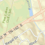 US Army Corps of Engineers Tennessee River Chart 118 - Little River digital map