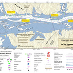 US Army Corps of Engineers Tennessee River Chart 12 - Standing Rock Crk; Short Crk; Leatherwood Crk; Granny Branch; Robbins Crk digital map