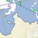 US Army Corps of Engineers Tennessee River Chart 15 - Richland Creek; Bear Creek; Dry Creek; Little Dry Creek digital map