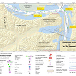US Army Corps of Engineers Tennessee River Chart 18 - Duck River digital map