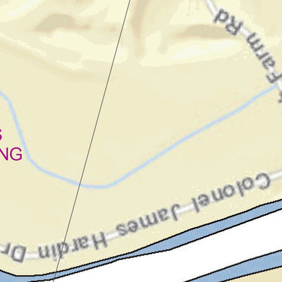 US Army Corps of Engineers Tennessee River Chart 25 - Eagles Nest Island digital map