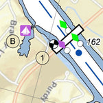 US Army Corps of Engineers Tennessee River Chart 25 - Eagles Nest Island digital map