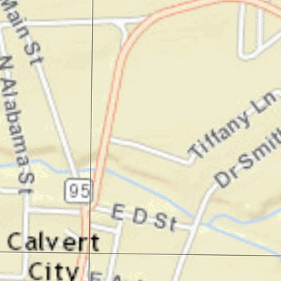 US Army Corps of Engineers Tennessee River Chart 3 - Calvert, KY digital map