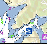 US Army Corps of Engineers Tennessee River Chart 31 - Tennessee & Alabama State Line digital map