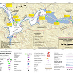 US Army Corps of Engineers Tennessee River Chart 32A - Tennessee - Tombigbee Waterway digital map