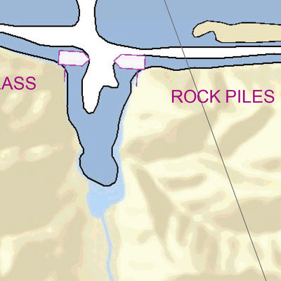 US Army Corps of Engineers Tennessee River Chart 34 - Brush Creek Island Light digital map