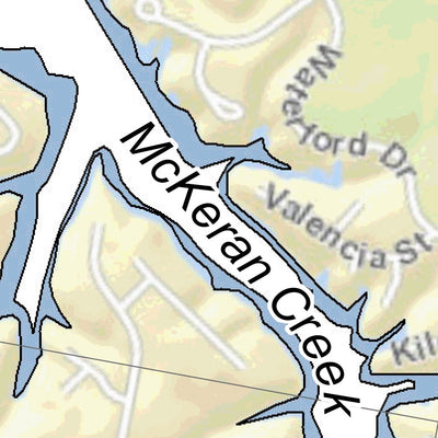 US Army Corps of Engineers Tennessee River Chart 39 - Shoal Creek digital map