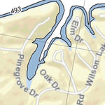 US Army Corps of Engineers Tennessee River Chart 39 - Shoal Creek digital map