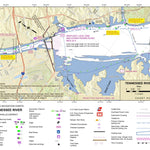 US Army Corps of Engineers Tennessee River Chart 4 - Kentucky Dam; Gilbertsville, KY; Grand Rivers, KY digital map