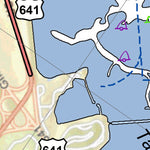 US Army Corps of Engineers Tennessee River Chart 4 - Kentucky Dam; Gilbertsville, KY; Grand Rivers, KY digital map