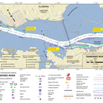 US Army Corps of Engineers Tennessee River Chart 44 - Finley Island digital map