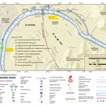 US Army Corps of Engineers Tennessee River Chart 49 - Hobbs Island digital map