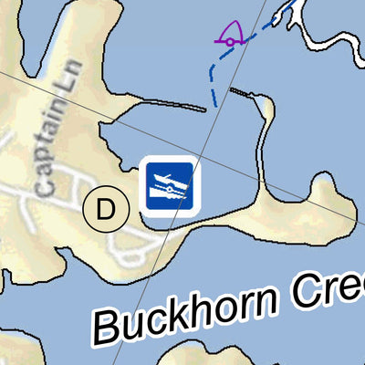 US Army Corps of Engineers Tennessee River Chart 5 - Smith Creek digital map