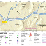 US Army Corps of Engineers Tennessee River Chart 50 - Flint River and Paint Rock River digital map