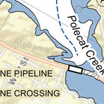 US Army Corps of Engineers Tennessee River Chart 53 - Short Creek digital map